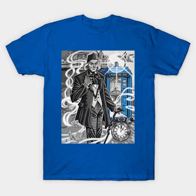 The First Doctor T-Shirt by Rainesz
